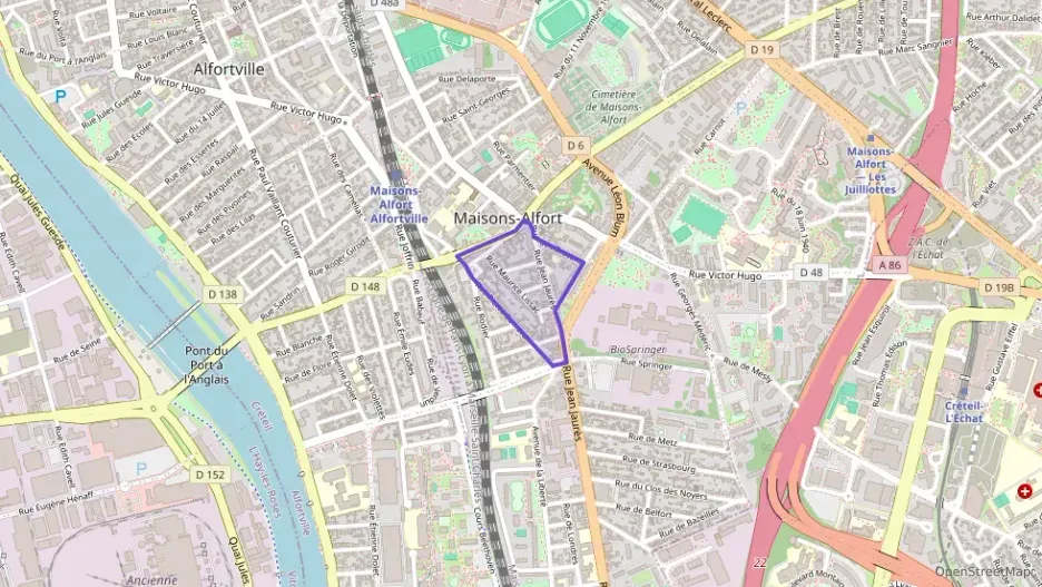 Appartement 23 m² une piece à vendre à Maisons-Alfort
