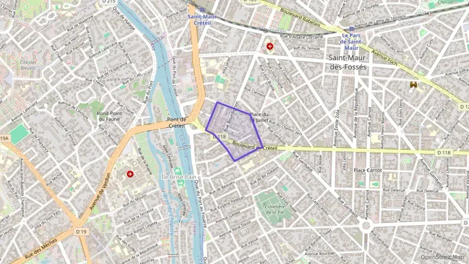 Appartement 82 m² quatre pièces à vendre à Saint-Maur-des-Fossés