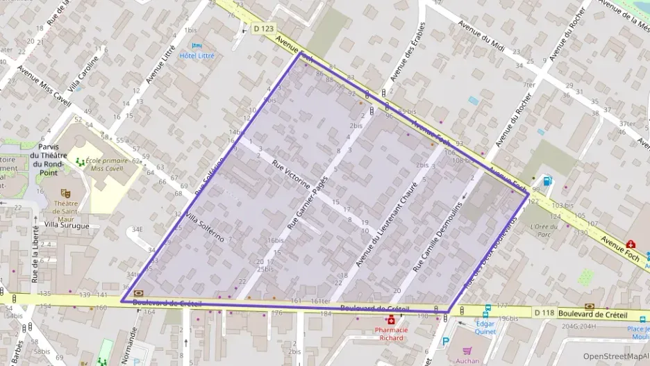 Appartement 43 m² trois pièces à vendre à Saint-Maur-des-Fossés Appartement 43 m² trois pièces à vendre à Saint-Maur-des-Fossés