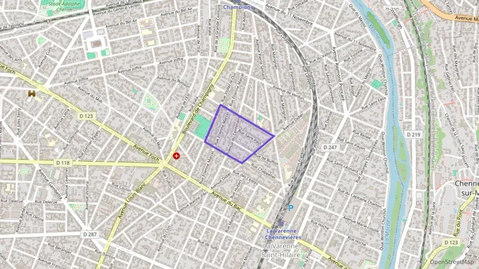 Appartement 55 m² trois pièces à vendre à Saint-Maur-des-Fossés