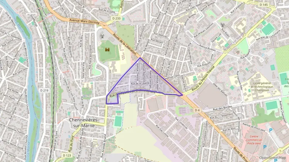 Appartement 62 m² trois pièces à vendre à Chennevières-sur-Marne