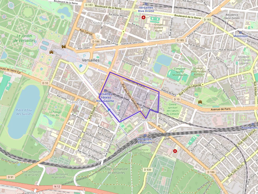 Appartement 69 m² 5 pièces à vendre à Versailles