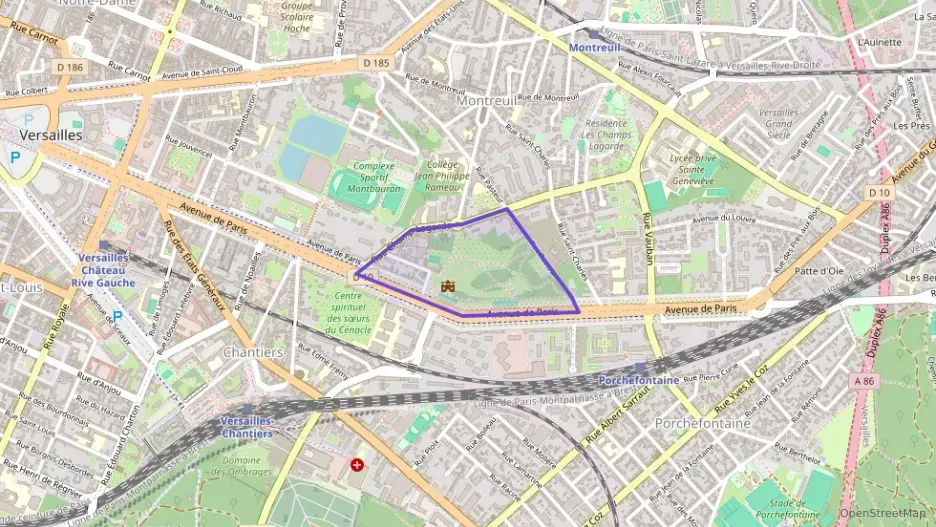 Appartement 39 m² une piece à vendre à Versailles