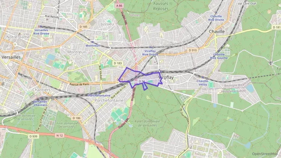 Appartement 48 m² trois pièces à vendre à Viroflay Appartement 48 m² trois pièces à vendre à Viroflay