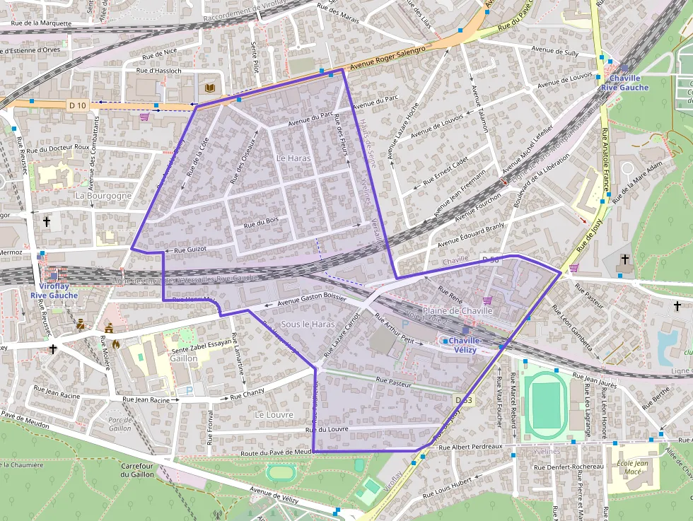 Appartement 54 m² trois pièces à vendre à Viroflay