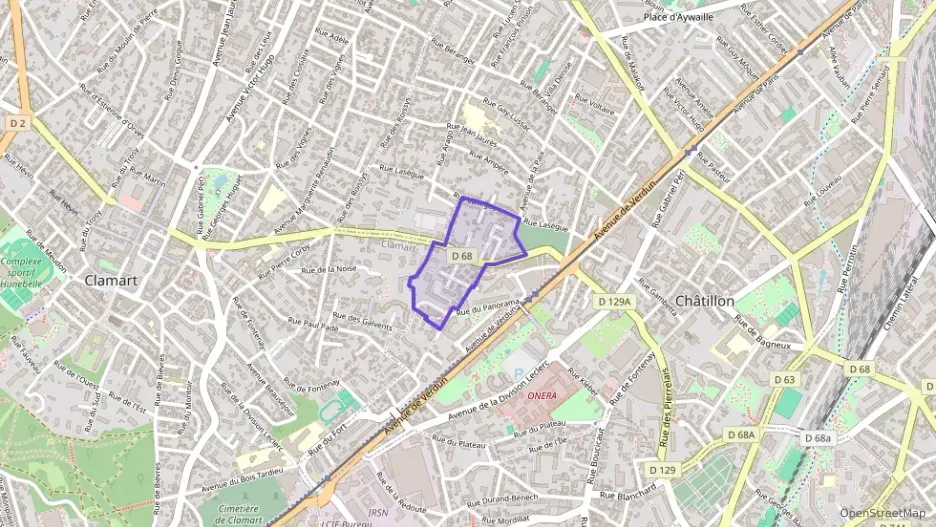 Appartement 44 m² trois pièces à vendre à Châtillon