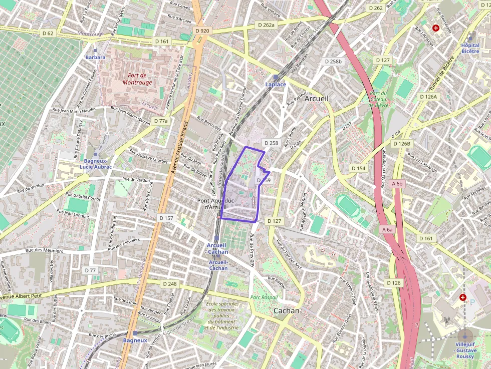 Appartement 37 m² une piece à vendre à Arcueil