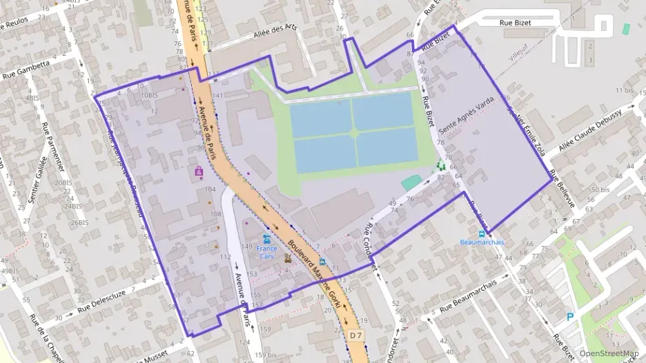 Appartement 45 m² deux pieces à vendre à Villejuif