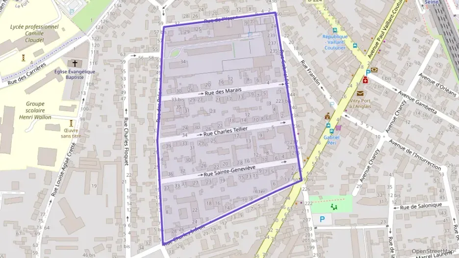 Appartement 38 m² deux pieces à vendre à Vitry-sur-Seine Appartement 38 m² deux pieces à vendre à Vitry-sur-Seine