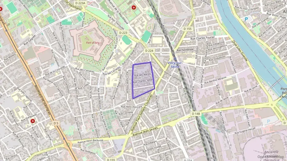 Appartement 38 m² deux pieces à vendre à Vitry-sur-Seine Appartement 38 m² deux pieces à vendre à Vitry-sur-Seine