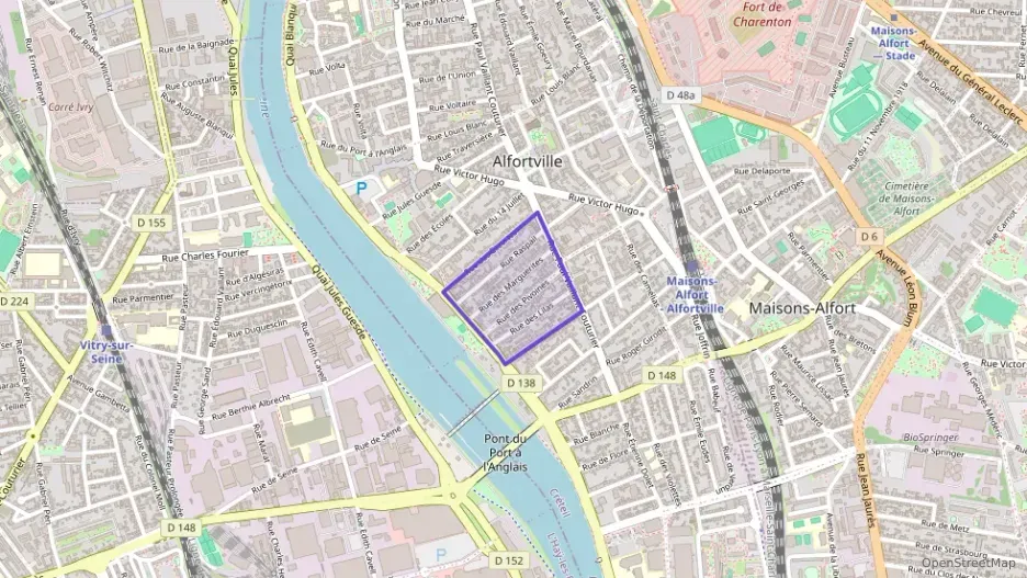 Appartement 65 m² quatre pièces à vendre à Alfortville