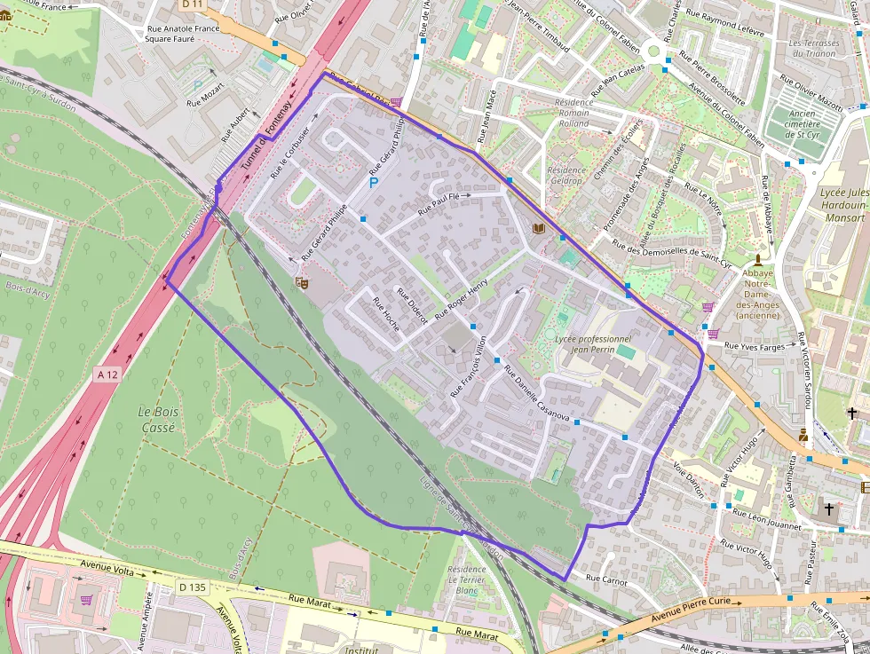 Appartement 86 m² quatre pièces à vendre à Saint-Cyr-l`École