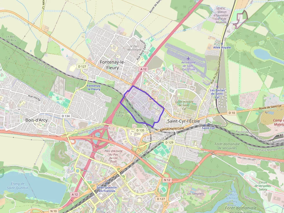 Appartement 86 m² quatre pièces à vendre à Saint-Cyr-l`École