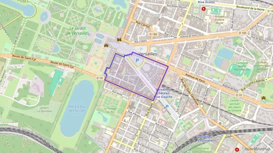 Appartement 25 m² deux pieces à vendre à Versailles
