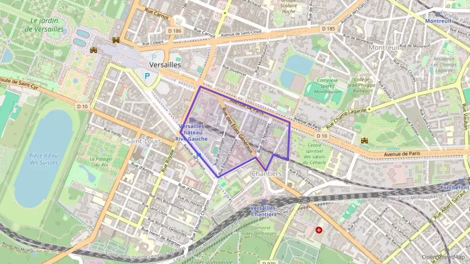 Appartement 50 m² trois pièces à vendre à Versailles