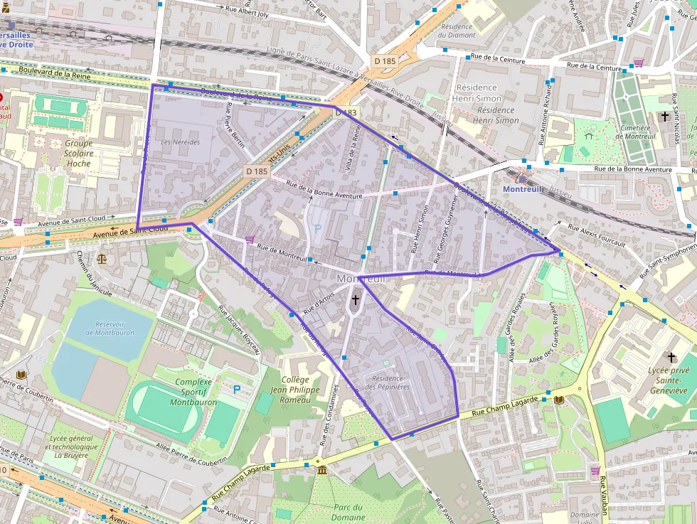 Appartement 34 m² deux pieces à vendre à Versailles