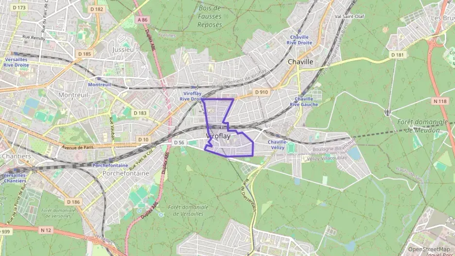 Appartement 95 m² trois pièces à vendre à Viroflay Appartement 95 m² trois pièces à vendre à Viroflay