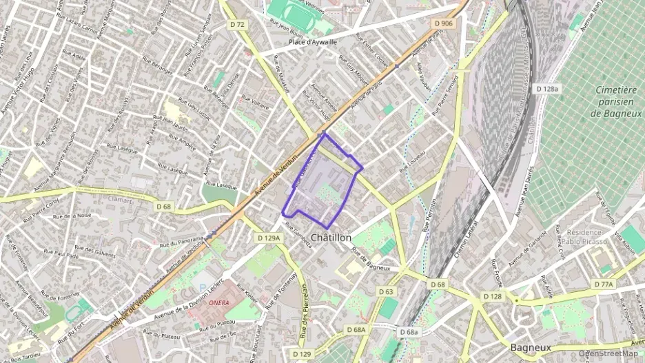 Appartement 69 m² trois pièces à vendre à Châtillon