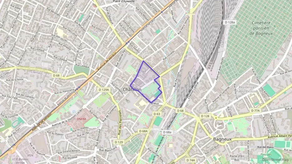 Appartement 67 m² trois pièces à vendre à Châtillon