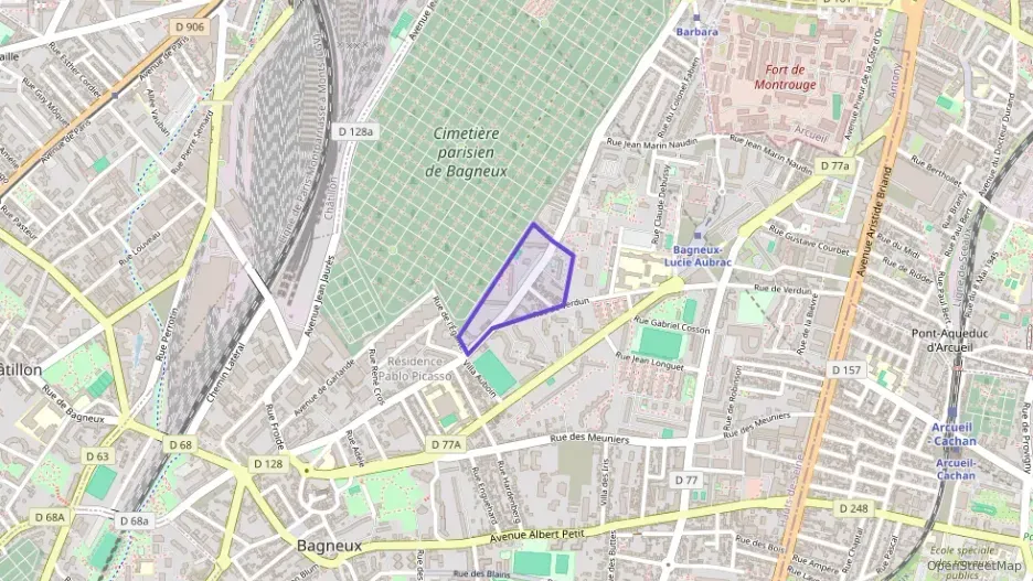 Appartement 35 m² une piece à vendre à Bagneux