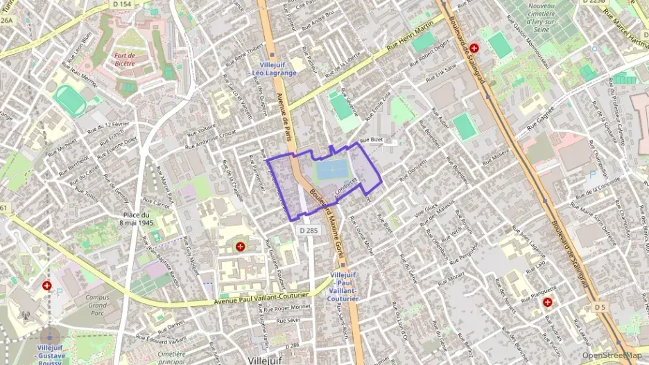 Appartement 59 m² trois pièces à vendre à Villejuif