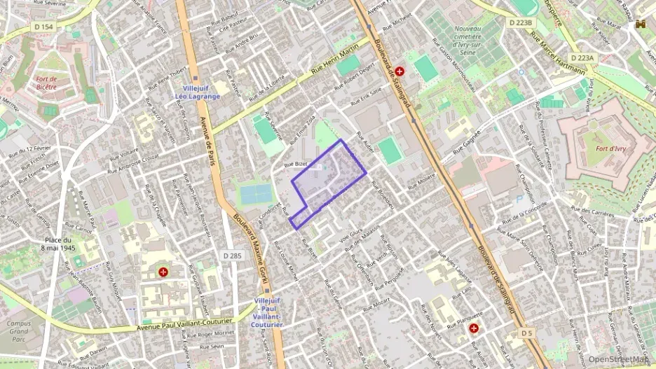 Appartement 46 m² deux pieces à vendre à Vitry-sur-Seine Appartement 46 m² deux pieces à vendre à Vitry-sur-Seine
