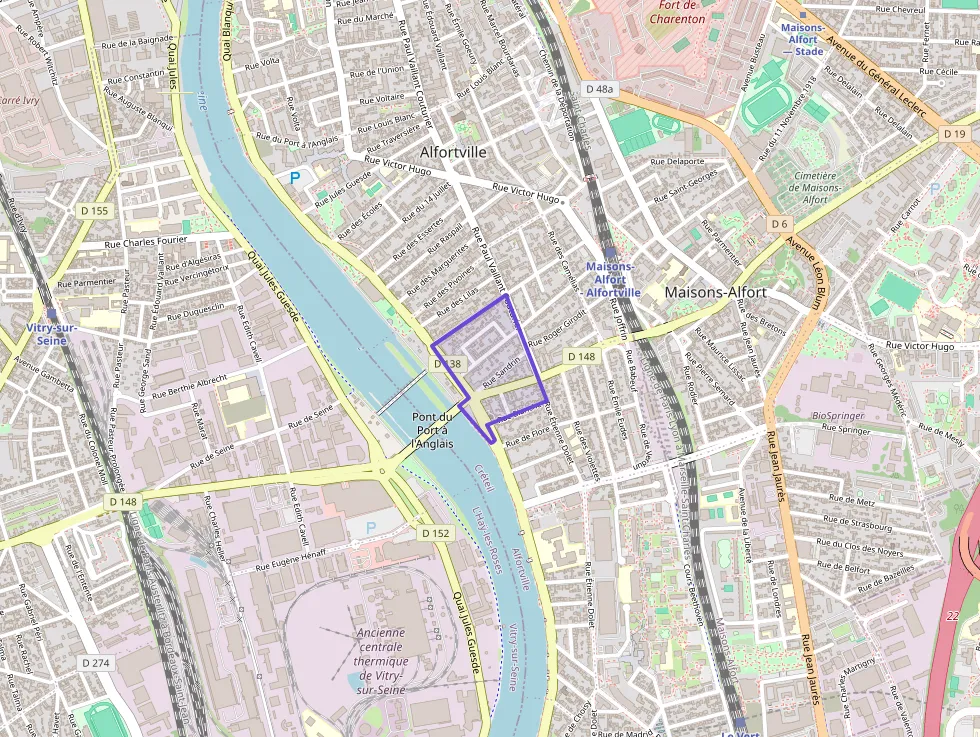 Appartement 38 m² deux pieces à vendre à Alfortville