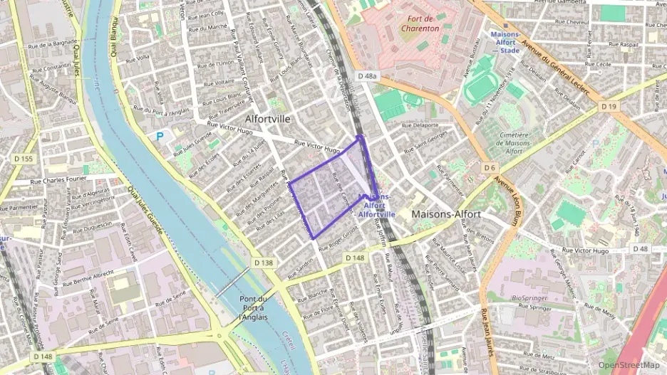 Appartement 56 m² trois pièces à vendre à Alfortville