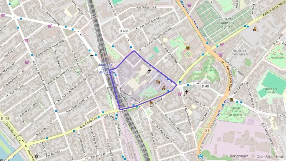 Appartement 74 m² trois pièces à vendre à Maisons-Alfort