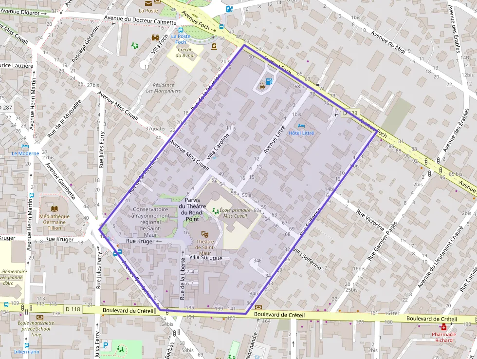 Appartement 50 m² deux pieces à vendre à Saint-Maur-des-Fossés