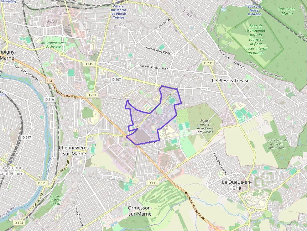 Appartement 64 m² trois pièces à vendre à Chennevières-sur-Marne