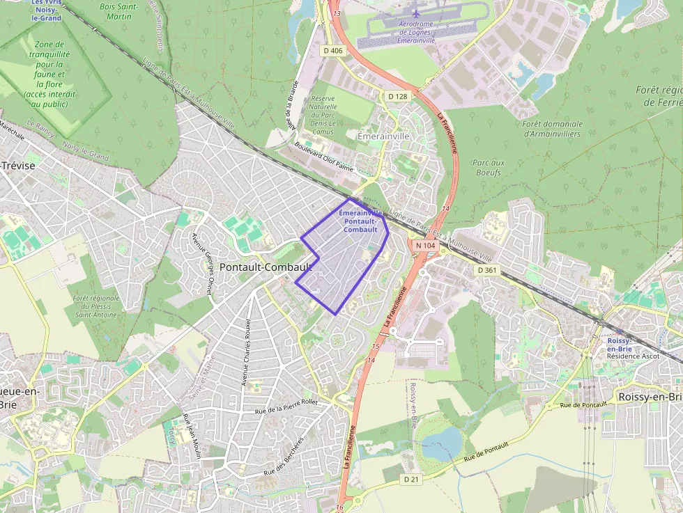 Appartement 134 m² cinq pièces à vendre à Pontault-Combault Appartement 134 m² cinq pièces à vendre à Pontault-Combault