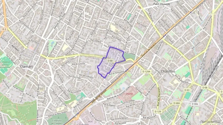 Appartement 87 m² quatre pièces à vendre à Châtillon