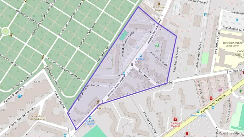 Appartement 60 m² trois pièces à vendre à Bagneux