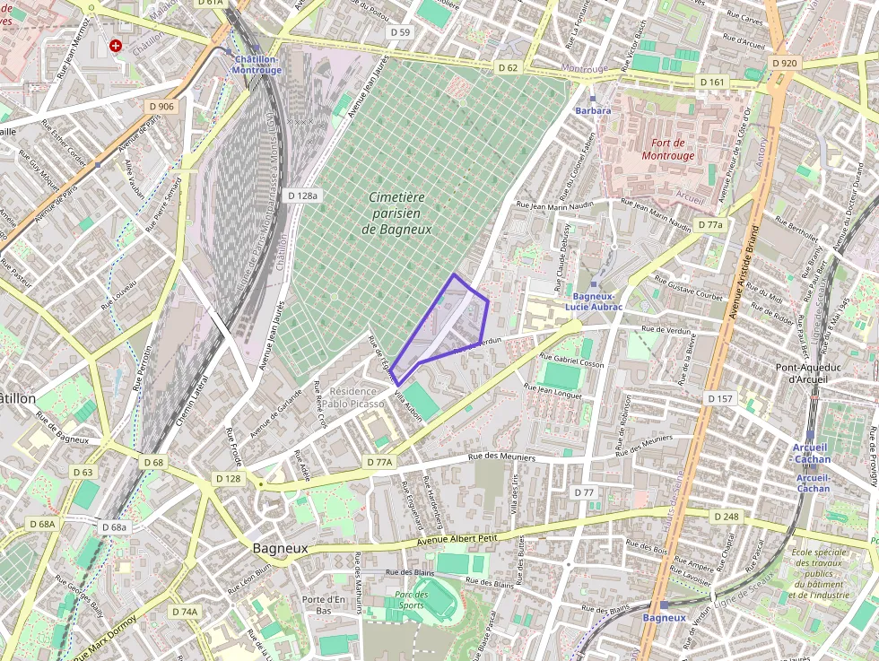 Appartement 48 m² deux pieces à vendre à Bagneux