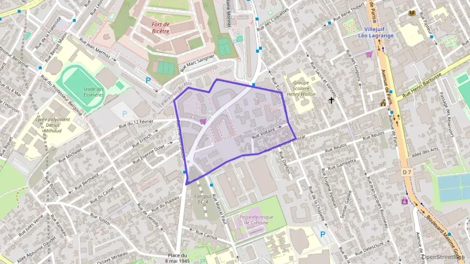 Appartement 21 m² deux pieces à vendre à Villejuif