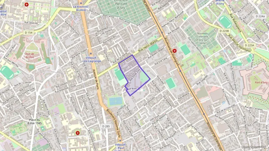Appartement 73 m² trois pièces à vendre à Villejuif Appartement 73 m² trois pièces à vendre à Villejuif