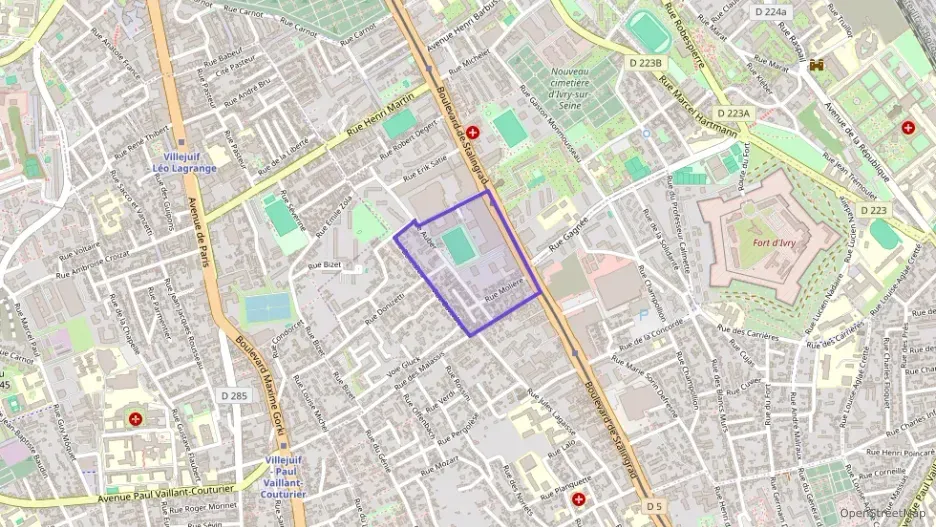 Appartement 60 m² trois pièces à vendre à Vitry-sur-Seine Appartement 60 m² trois pièces à vendre à Vitry-sur-Seine