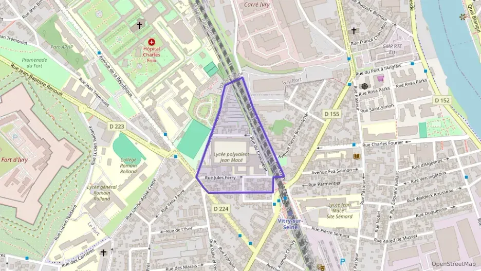 Appartement 53 m² trois pièces à vendre à Vitry-sur-Seine Appartement 53 m² trois pièces à vendre à Vitry-sur-Seine