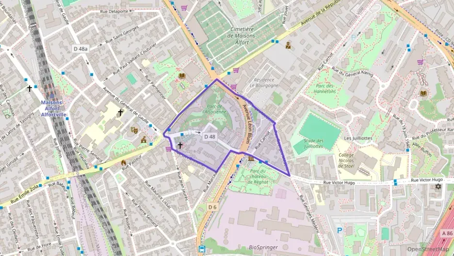 Appartement 85 m² quatre pièces à vendre à Maisons-Alfort