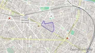 Appartement 57 m² deux pieces à vendre à Saint-Maur-des-Fossés