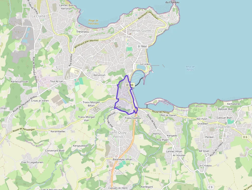 Appartement 97 m² trois pièces à vendre à Perros-Guirec