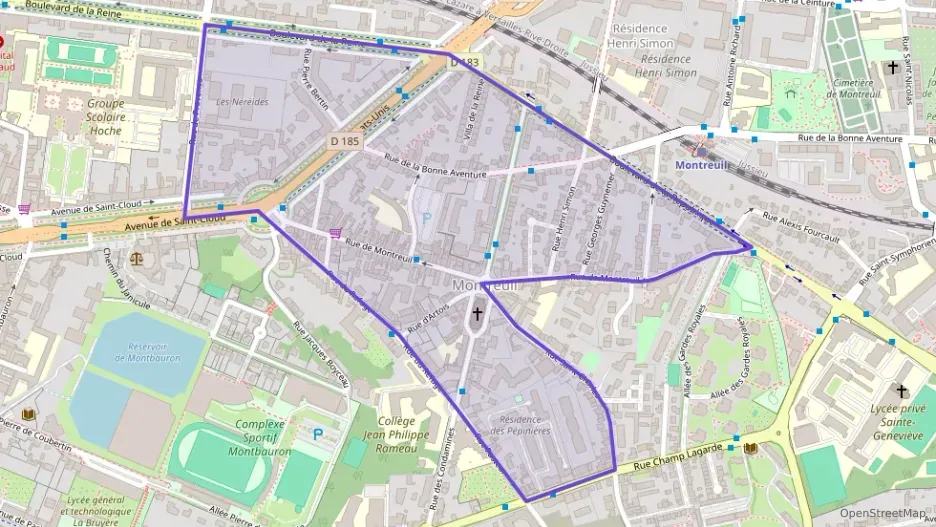 Appartement 20 m² une piece à vendre à Versailles