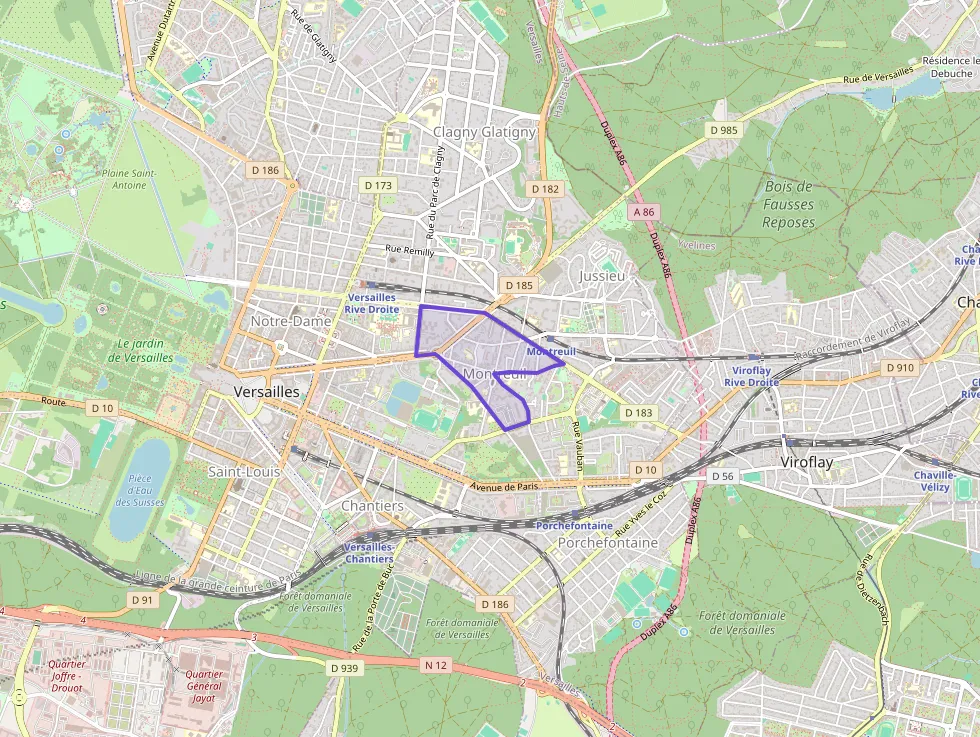 Appartement 20 m² une piece à vendre à Versailles