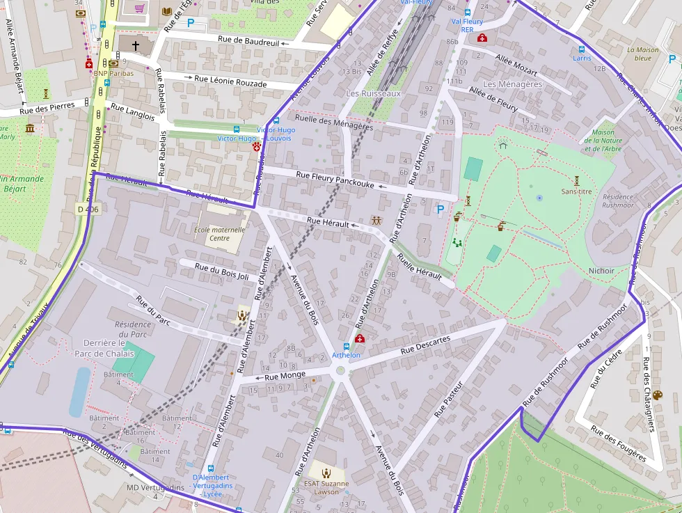 Appartement 65 m² trois pièces à vendre à Meudon