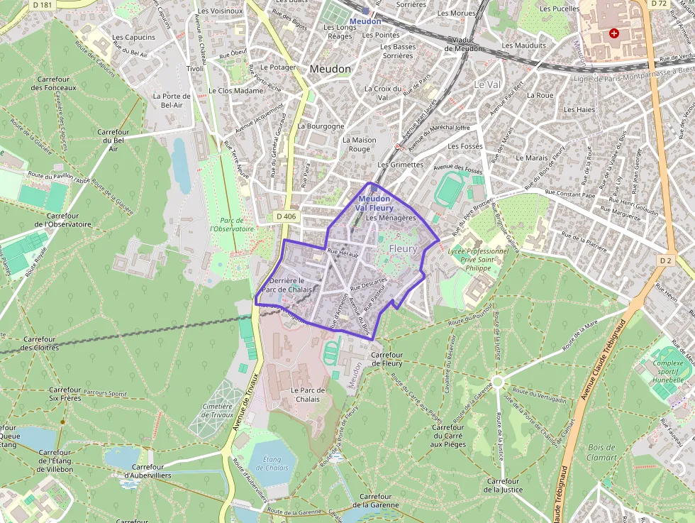 Appartement 65 m² trois pièces à vendre à Meudon