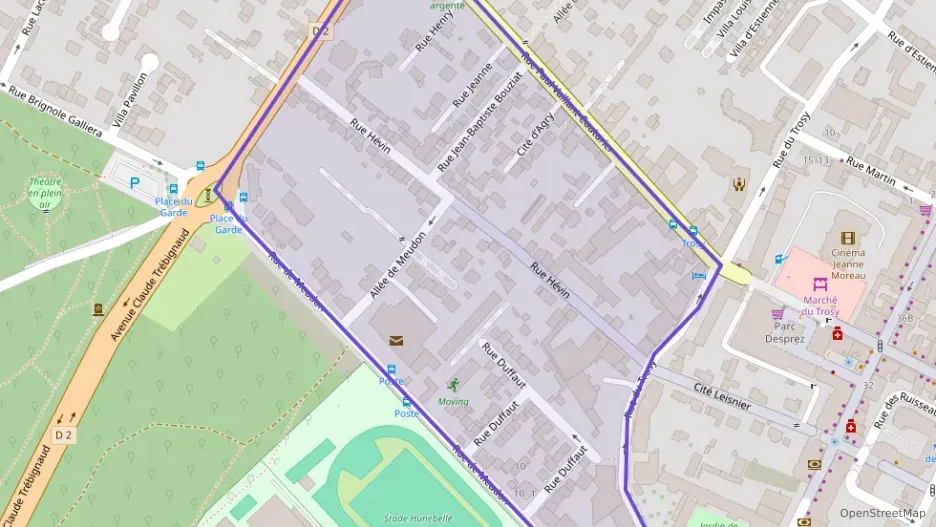 Appartement 54 m² trois pièces à vendre à Clamart