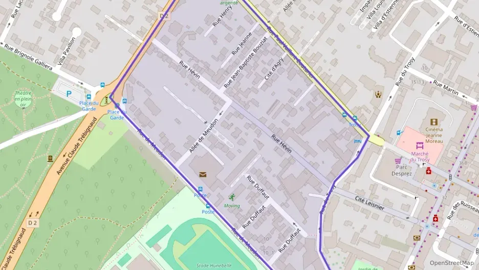 Appartement 45 m² deux pieces à vendre à Clamart