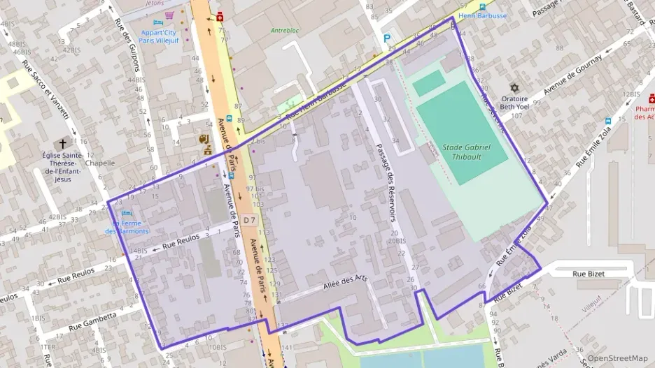 Appartement 61 m² une piece à vendre à Villejuif Appartement 61 m² une piece à vendre à Villejuif