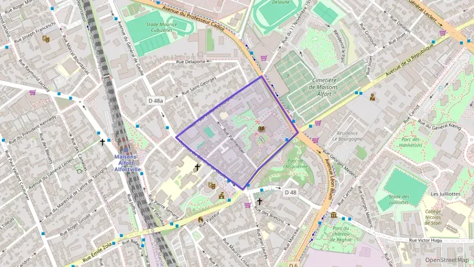 Appartement 52 m² trois pièces à vendre à Maisons-Alfort